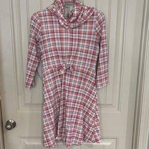 Plaid Pink Kids Dress